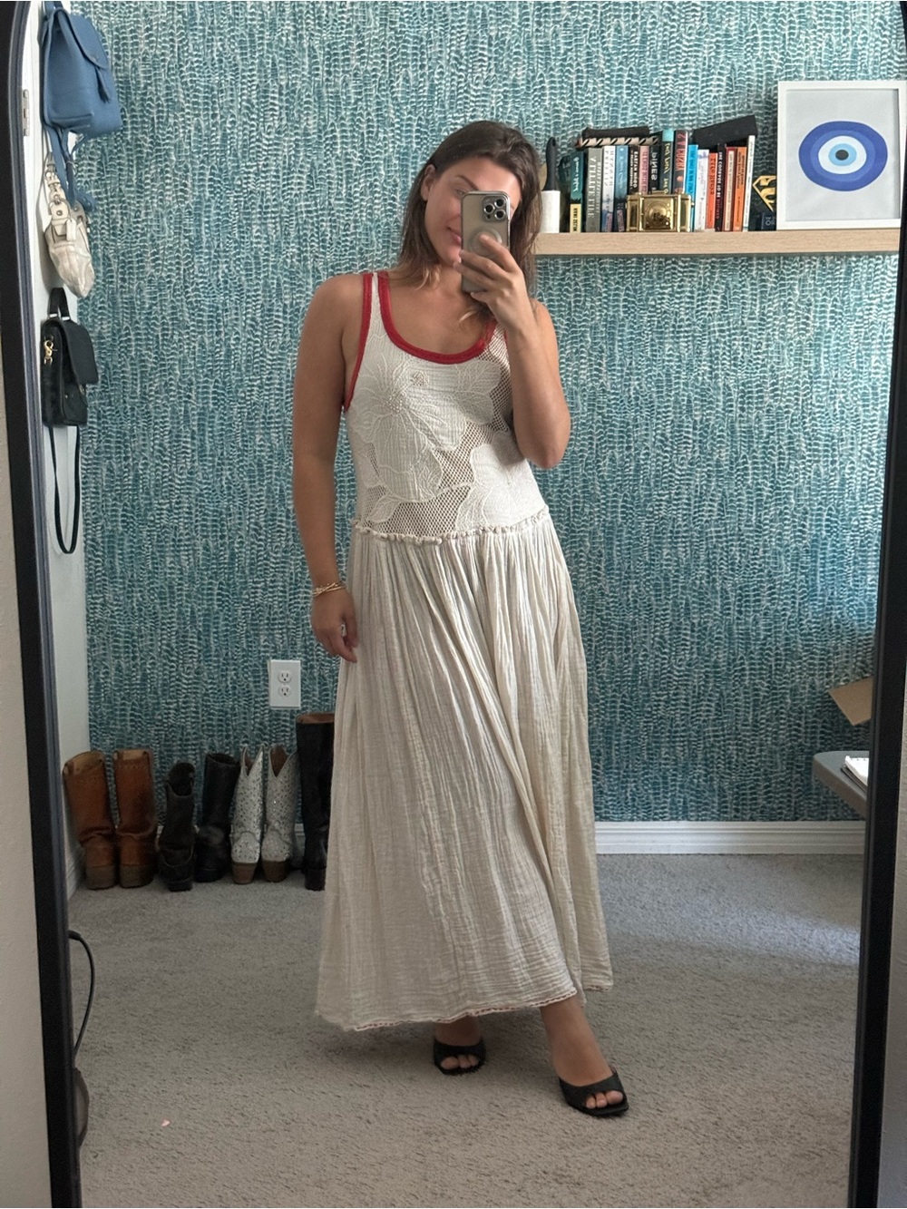 Free People Pearl Floral Maxi Dress - Picture 4 of 5